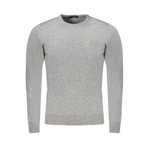 Cavalli Class Grigio Viscosa Men's Men's Sweater